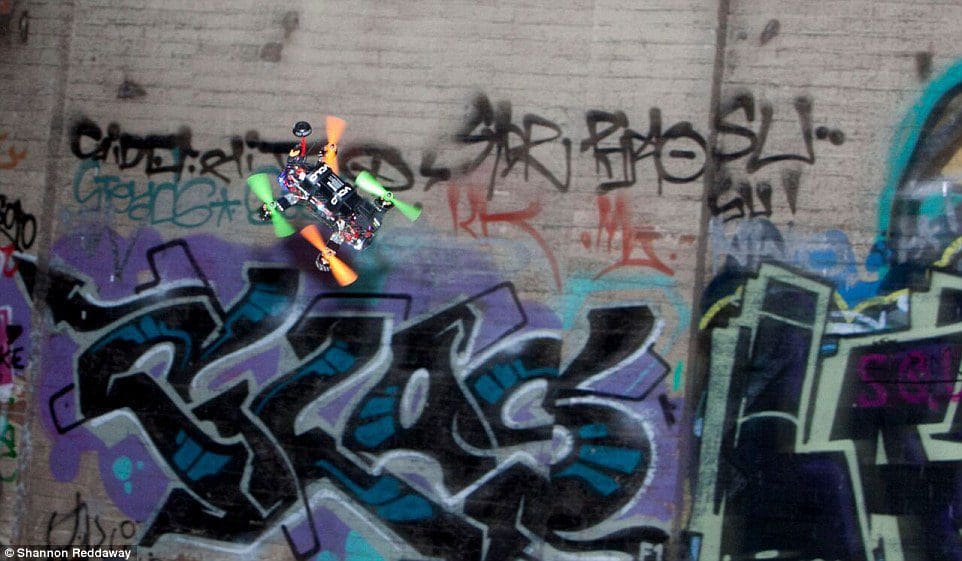 Aerial Drone Photos in Sydney While Drone Racing