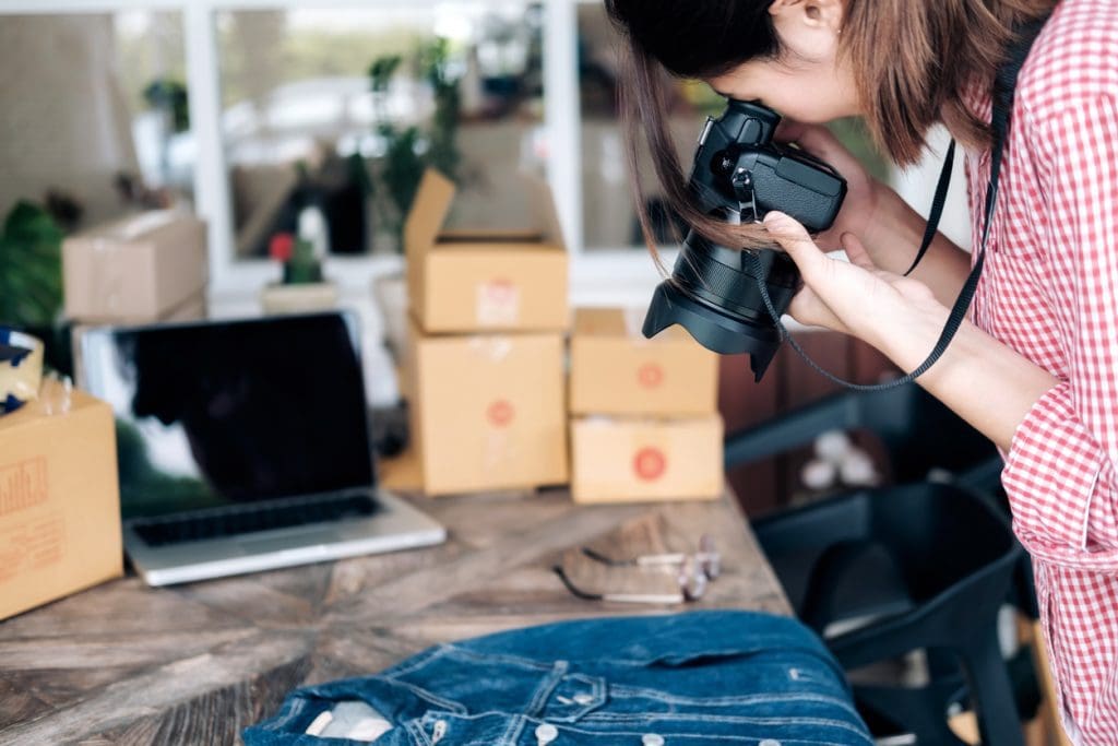 product photography of a shirt