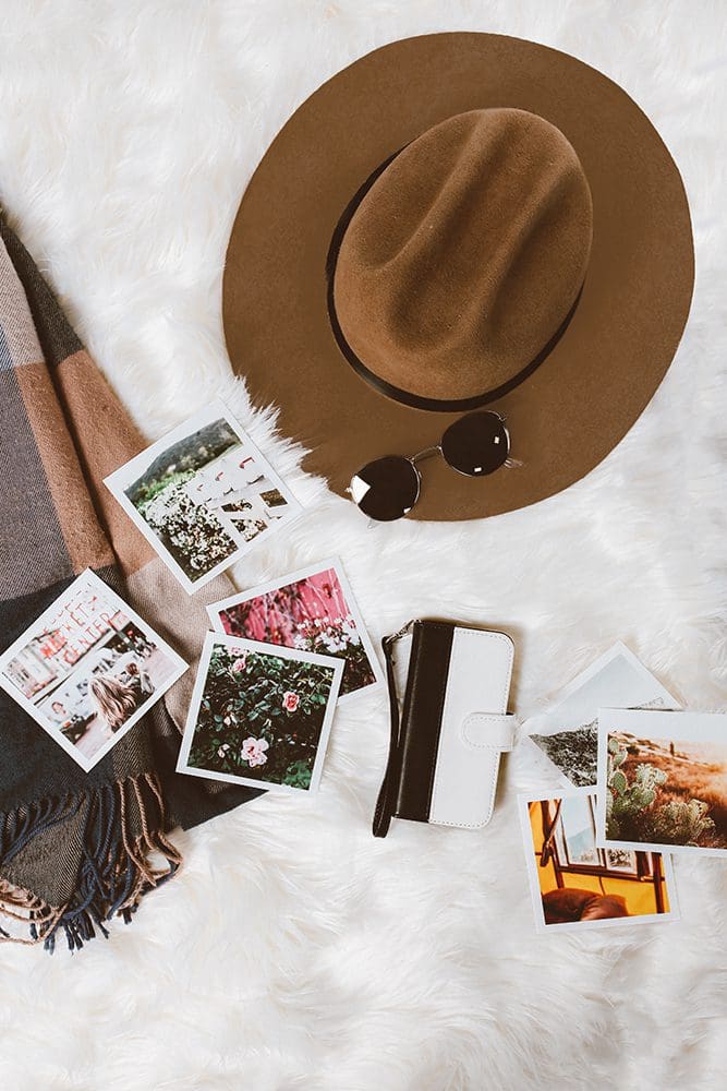 Polaroid photos styled in an image.