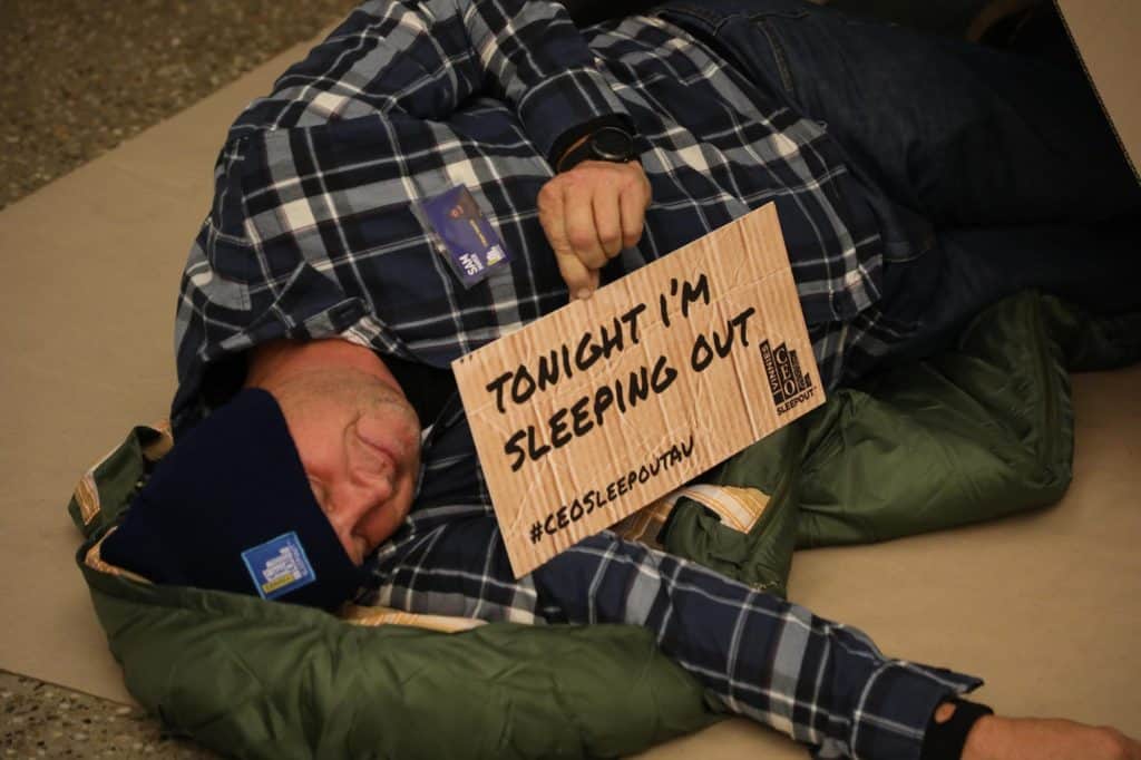 Visionair Media Photography CEO Sleepout