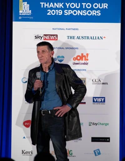 Visionair Media photograph CEO Sleepout in Sydney