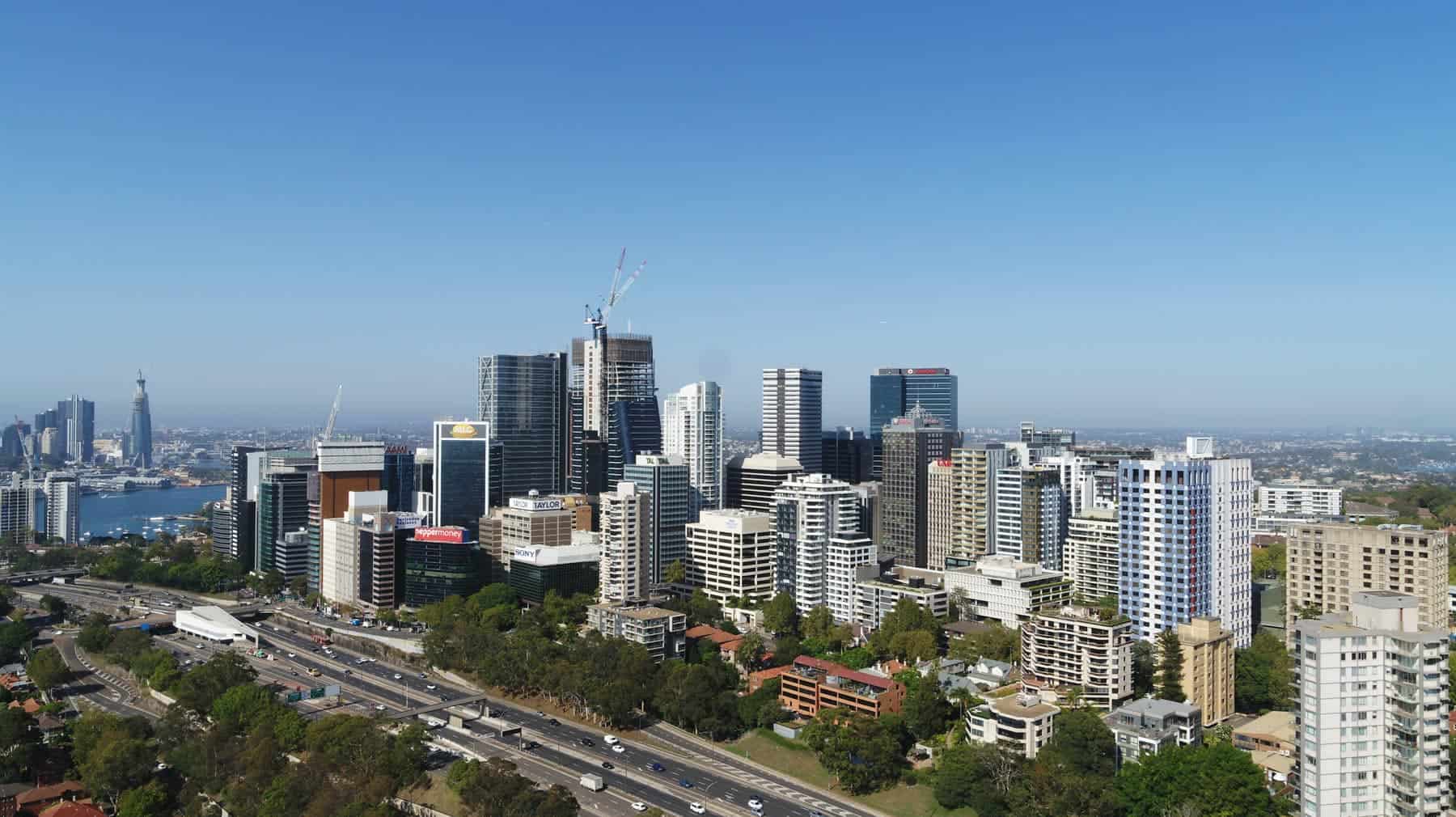 Aerial Photography Sydney Skyline