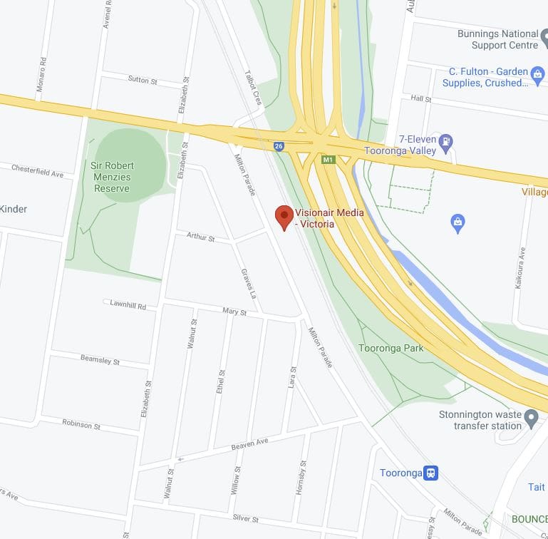 victoria Malvern VIC Map