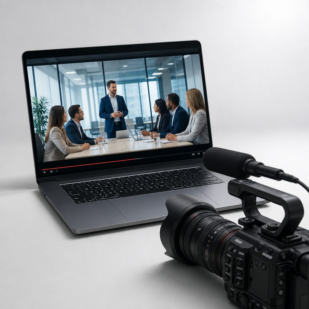 How Professional Corporate Video Production Improves Website Engagement and Conversions