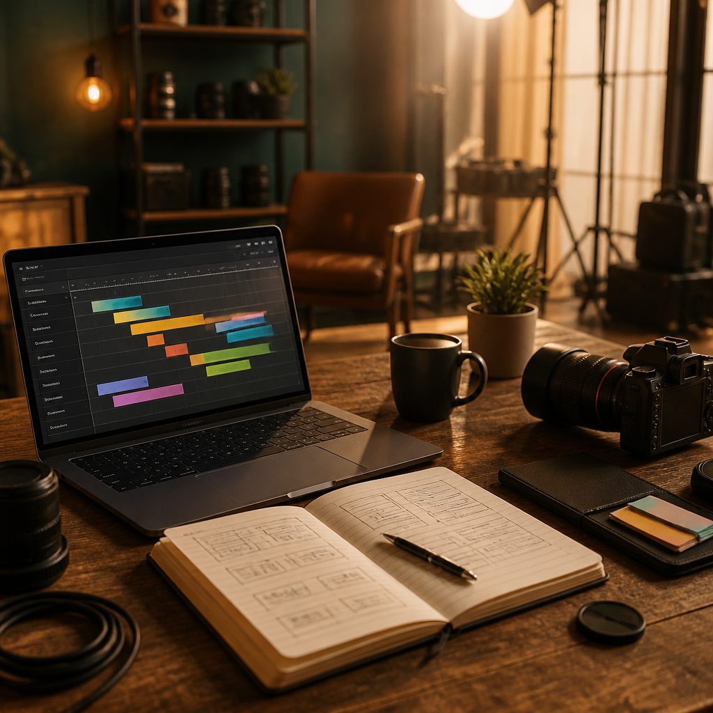 How to Manage a Video Production Project Timeline