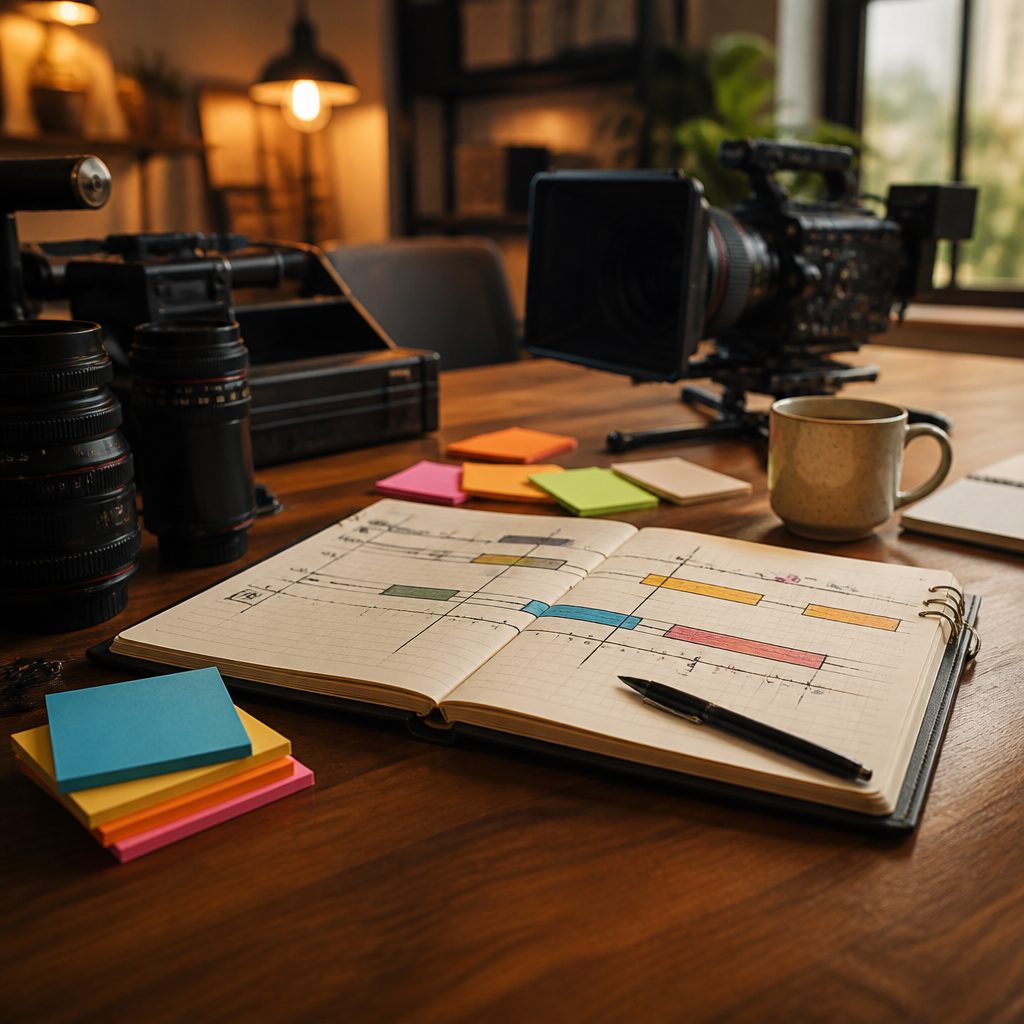 How to Manage a Video Production Project Timeline