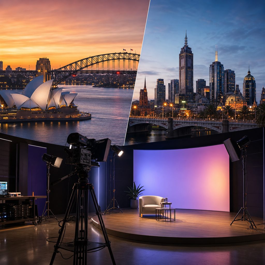 Where to find live streaming studios in Sydney and Melbourne
