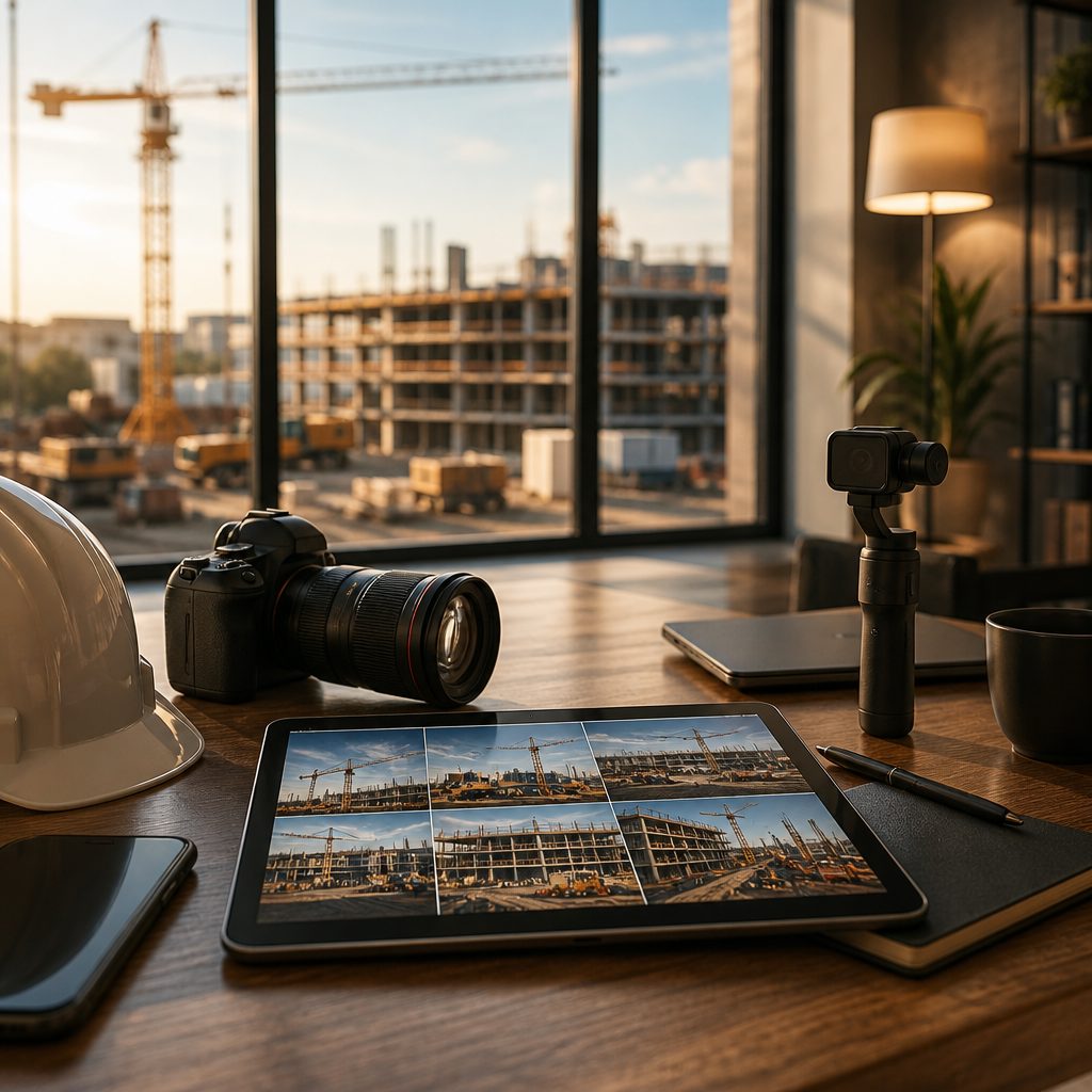 Construction Progress Photography and Video: What to Capture at Every Project Stage