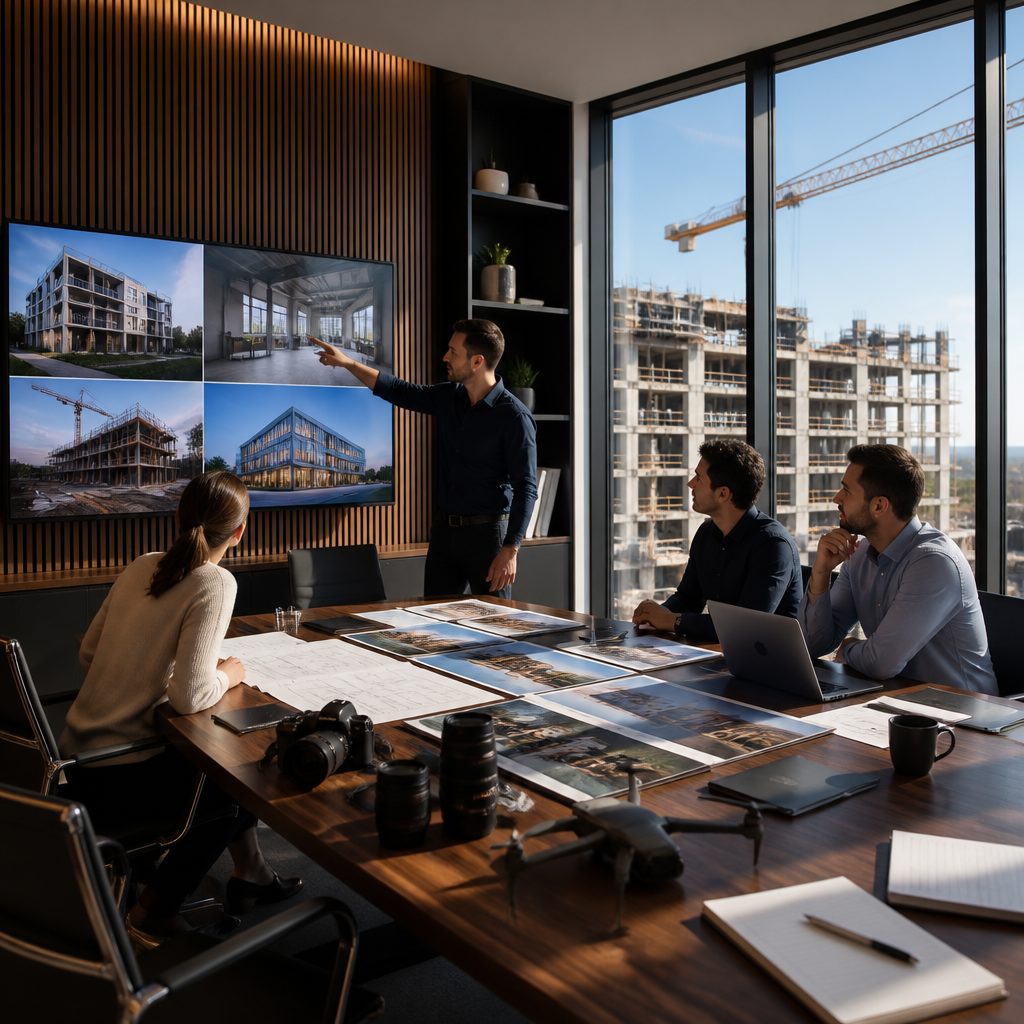 How Construction Companies Can Use Photography and Video to Win More Tenders