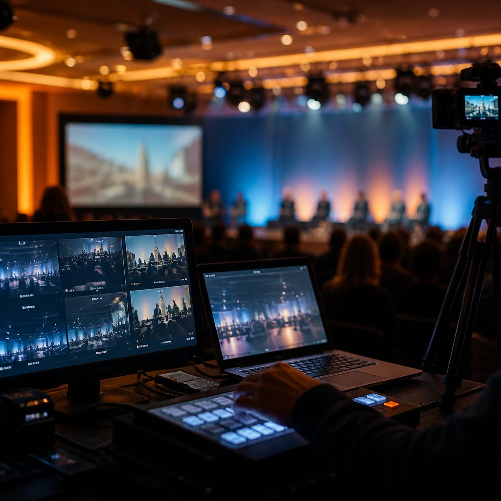 Hybrid event broadcast Australia